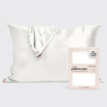 Load image into Gallery viewer, Satin Pillowcase - Ivory