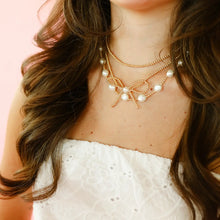 Load image into Gallery viewer, Sadie Pearl Beaded Necklace