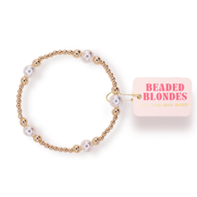 Load image into Gallery viewer, Serena Pearl Bracelet in Gold
