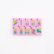 Load image into Gallery viewer, Mini Travel Mahjong | Mini Anywhere Series | Pink