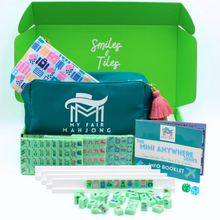 Load image into Gallery viewer, Mini Travel Mahjong | Mini Anywhere Series | Green