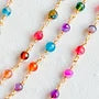 Triple Stone Necklace