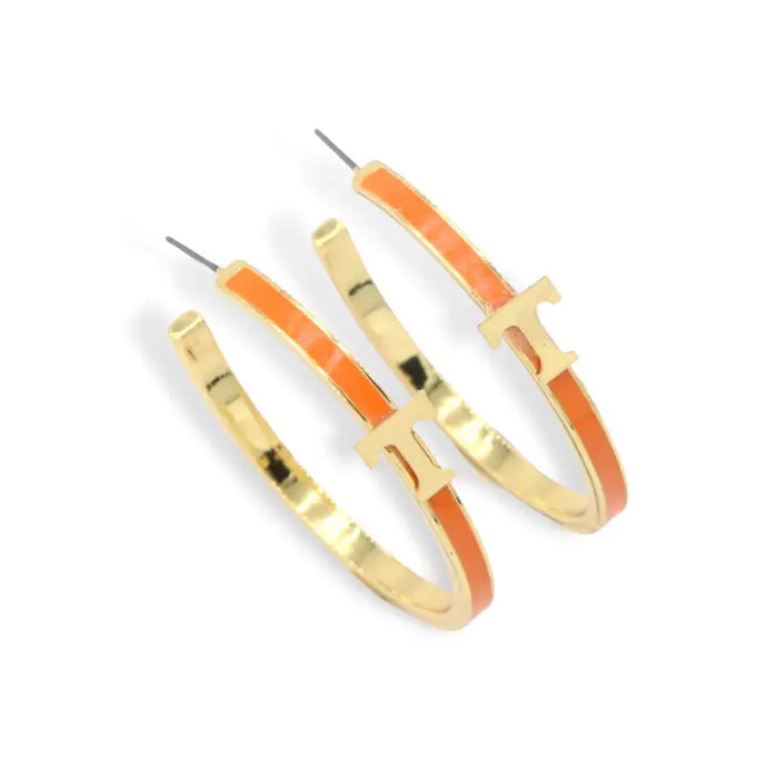 Tennessee Logo Hoop Earrings