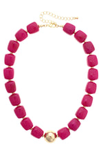 Load image into Gallery viewer, Palermo Resin Beaded Necklace
