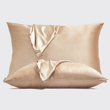 Load image into Gallery viewer, Holiday Standard Pillowcase 2pc - Champagne
