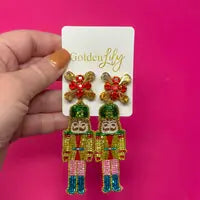 Christmas Holiday Nutcracker Earrings