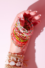 Load image into Gallery viewer, Candy Cane Lane Sprinkle Bracelet
