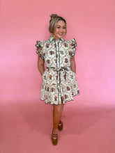 Load image into Gallery viewer, Falling Into Bloom Ruffle Dress
