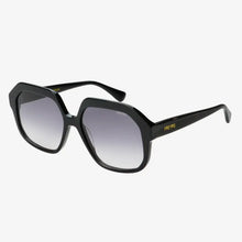 Load image into Gallery viewer, Stella Acetate Womens Octagonal Black Sunglasses
