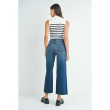 Load image into Gallery viewer, Slim Palazzo w/ Scissor Cut Jeans
