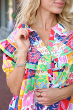 Load image into Gallery viewer, Fruit Quilt Peter Pan Stitch Dress

