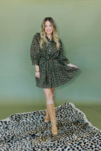 Load image into Gallery viewer, Off to the Races Horse Mini Dress
