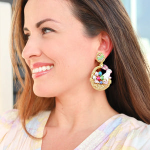 Easter Basket Earrings