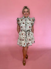 Load image into Gallery viewer, Falling Into Bloom Ruffle Dress
