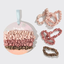 Load image into Gallery viewer, Holiday Ultra Petite Scrunchies 6 Pc Set - Terracotta
