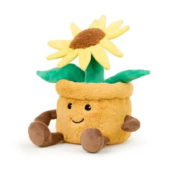 Warmies-Yellow Flower Pot