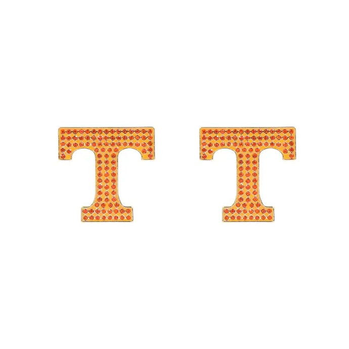 University of Tennessee Pavé Logo Studs