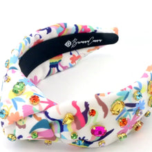 Load image into Gallery viewer, Omni Print Headband With Crystal
