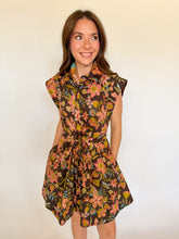 Load image into Gallery viewer, Fall Floral Mini Dress
