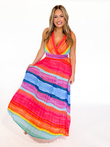 Making Waves Multi Colored Maxi