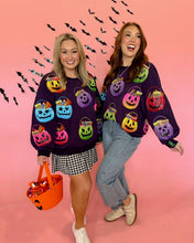 Load image into Gallery viewer, Candy In Halloween Baskets Sweatshirt
