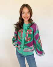 Load image into Gallery viewer, Queen of Mahjong Button Up Cardi
