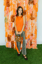 Load image into Gallery viewer, Gameday Sleeveless Orange Top
