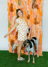 Load image into Gallery viewer, Varsity Dot Scuba Set | WHITE/ORANGE

