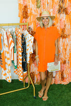 Load image into Gallery viewer, Orange Collared Dress
