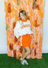 Load image into Gallery viewer, GAME DAY - WAIST ELASTIC BAND KNIT MINI SKIRT WITH SIDE REVERSE STITCHING

