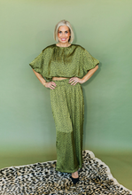 Load image into Gallery viewer, Glam Olive Polka Dot Set

