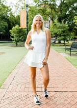 Load image into Gallery viewer, Light The Torch White Dress
