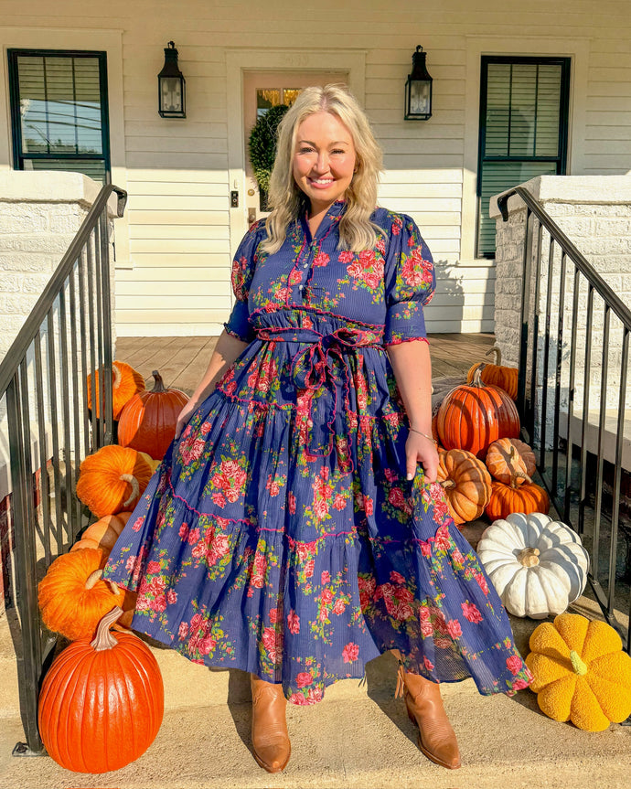 Evening Orchard Maxi Dress