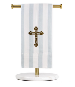 Everlasting Cross Hemstitch Hand Towel