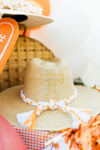Load image into Gallery viewer, Tipsy Threads Natural Palm - Tenn Vols Hat
