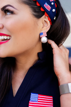 Load image into Gallery viewer, Brianna Cannon Flags with Pearls
