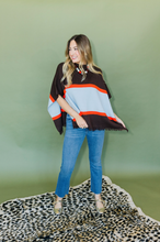 Load image into Gallery viewer, THML Mock Neck Poncho
