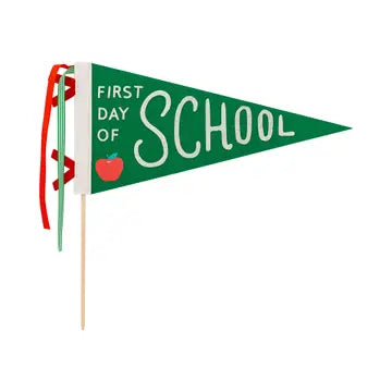 First Day Of School Pennant