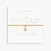 Load image into Gallery viewer, I Love You To The Moon and Back Bracelet
