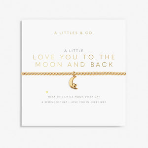I Love You To The Moon and Back Bracelet