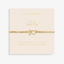 Load image into Gallery viewer, Forever Yours Live By Faith Bracelet
