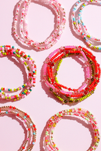 Load image into Gallery viewer, Candy Cane Lane Sprinkle Bracelet
