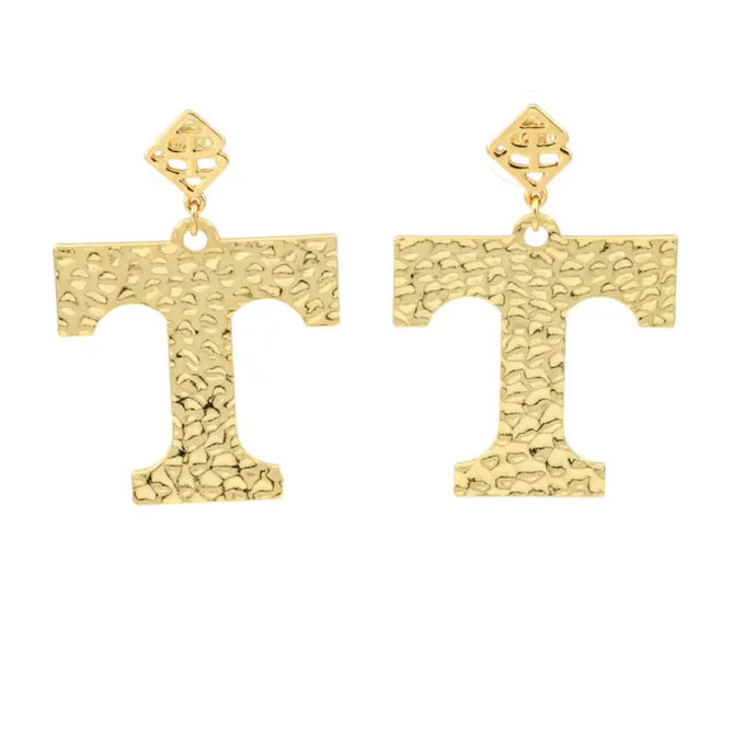 University of Tennessee Gold Logo Earring