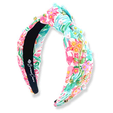 Load image into Gallery viewer, Brianna Cannon Spring Flower Garden Headband with Crystals
