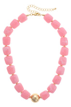 Load image into Gallery viewer, Palermo Resin Beaded Necklace
