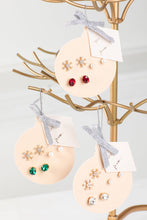 Load image into Gallery viewer, Holiday Ornament Trio Earrings
