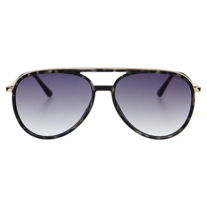 Fulton Aviator Gray Tortoise Sunglasses