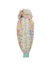 Load image into Gallery viewer, Pastel Floral Headband With Cream Tweed Accent
