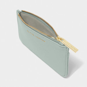 Hana Duck Egg Blue Card Holder