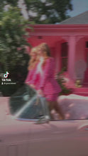 Load and play video in Gallery viewer, Margot Robbie Inspired Barbie Tweed Blazer
